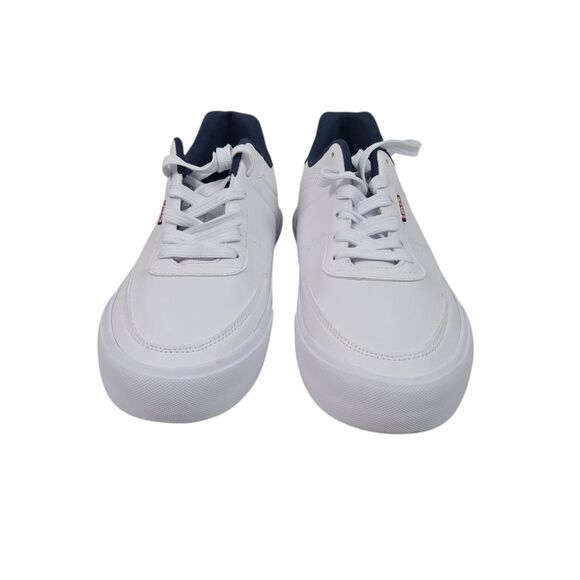 Levi's Monro NM White/Navy Sneakers Mens Size 10 - Picture 2 of 8